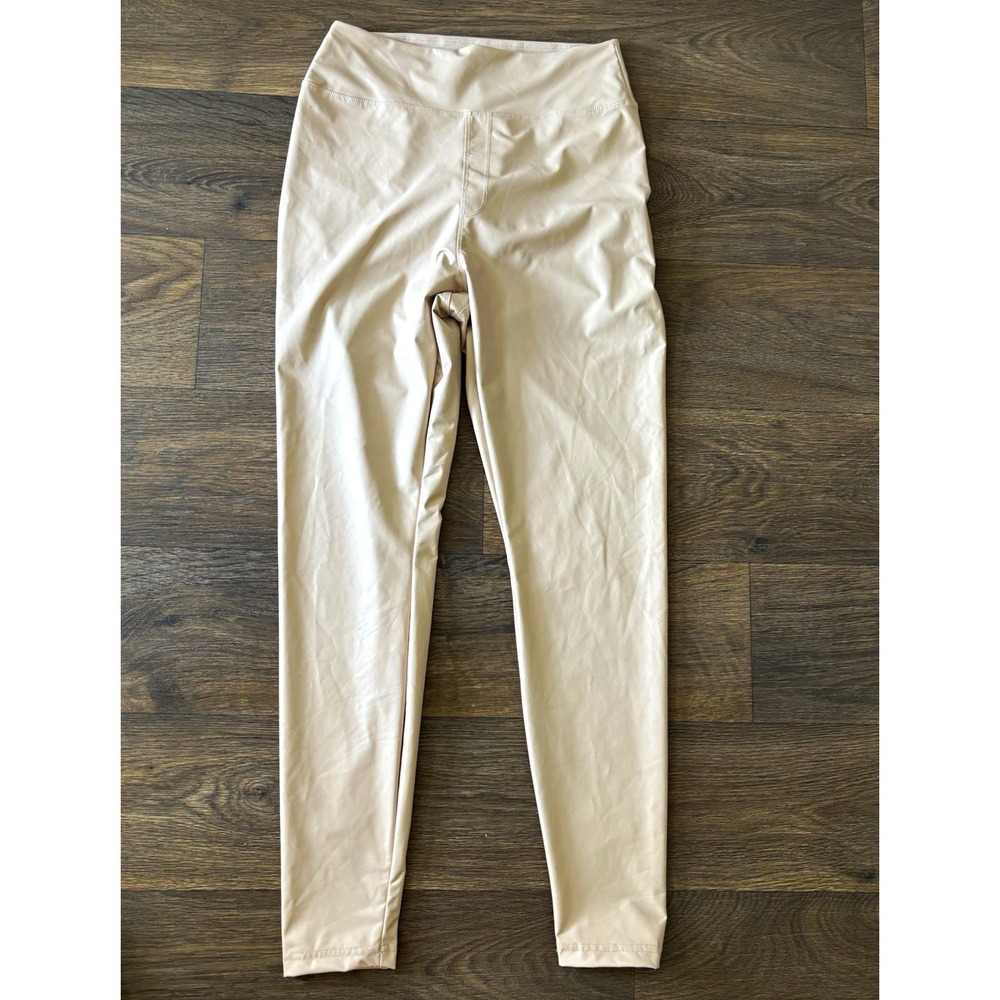 OFFLINE by Aerie Real Me High Rise Beige Ankle Yoga Leggings Stretch Large